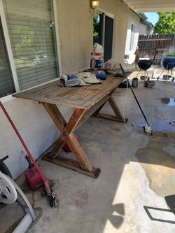 Free table with 5 chairs must take all