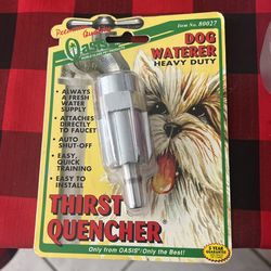 Dog Water Waterer lix It Auto Watering Valve