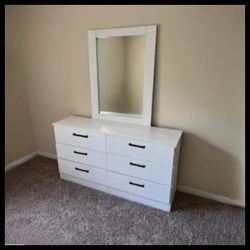 NEW DOUBLE DRESSER WITH MIRROR 🛠️ ASSEMBLED