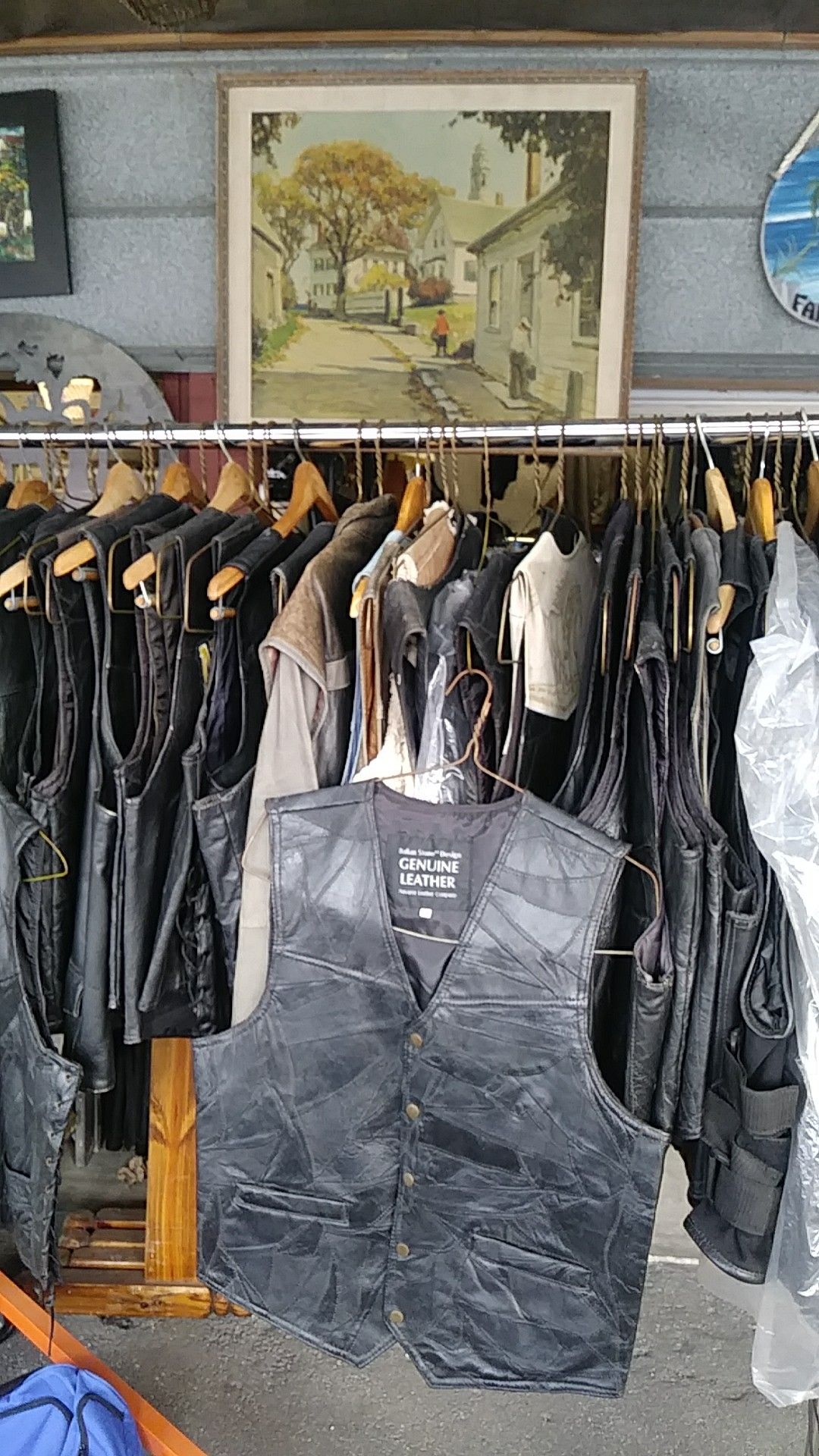 Leather vests