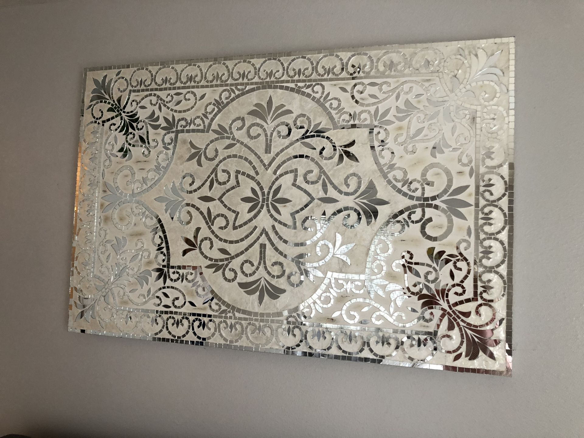 Pier one mosaic mirror wall art - Pending pick up