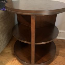 Wood End Tables 2 In Set 