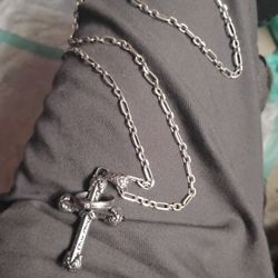 Cross 925 Silver Necklace 