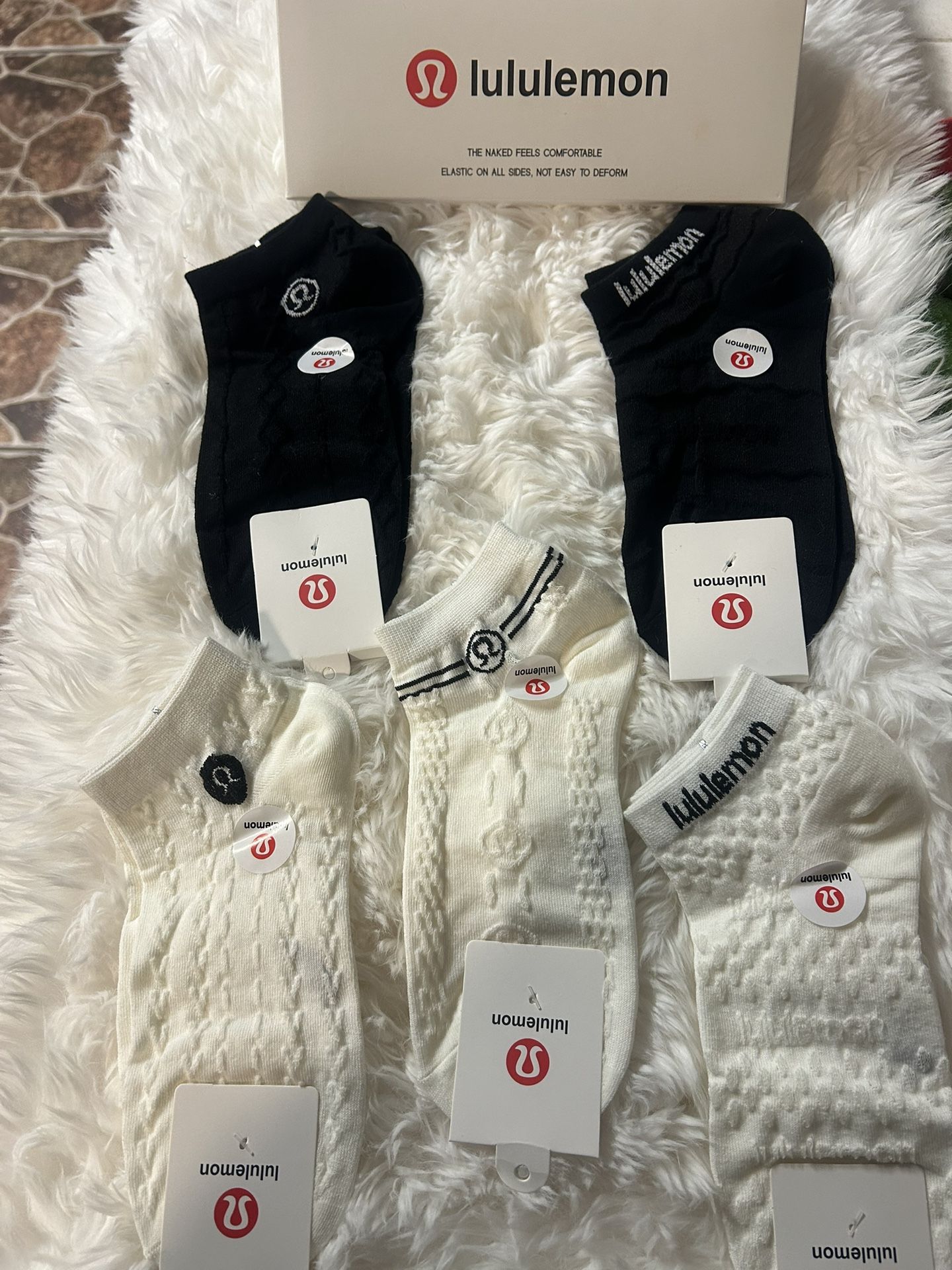 5 pairs of Lulu Socks pack 