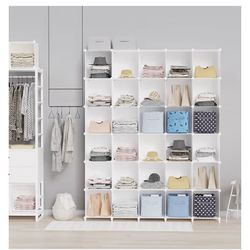 HOMIDEC 9 Cube Storage Organizer, Cubes Shelves for Living Room, Bedroom, White