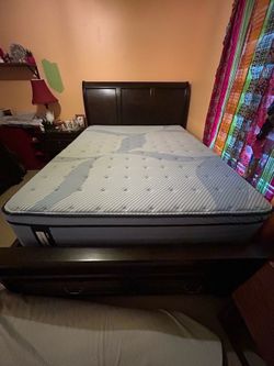 Queen PosturePedic Mattress + Topper