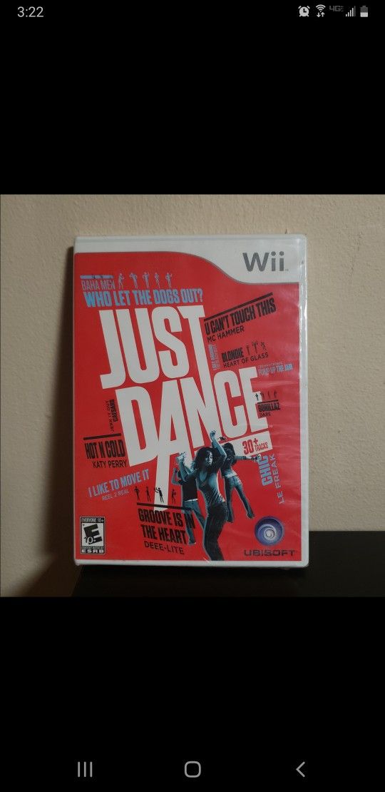 Nintendo Wii- Just Dance- New Sealed