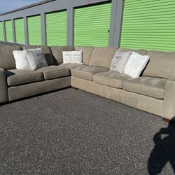 FREE DELIVERY - ThomasVille Sectional Gray Color (Look my Profile for more Options)