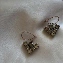 Vintage Rhinestone Earrings