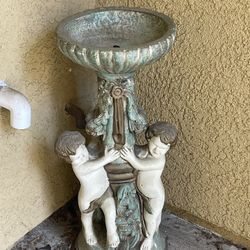 Stone Bird Bath