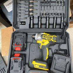 21V Cordless Impact Wrench Kit - Used Once