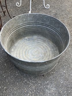 Large wash tub