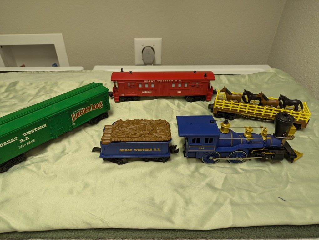 Lionel Great Western Train Set O/27 Gauge Very Good Condition