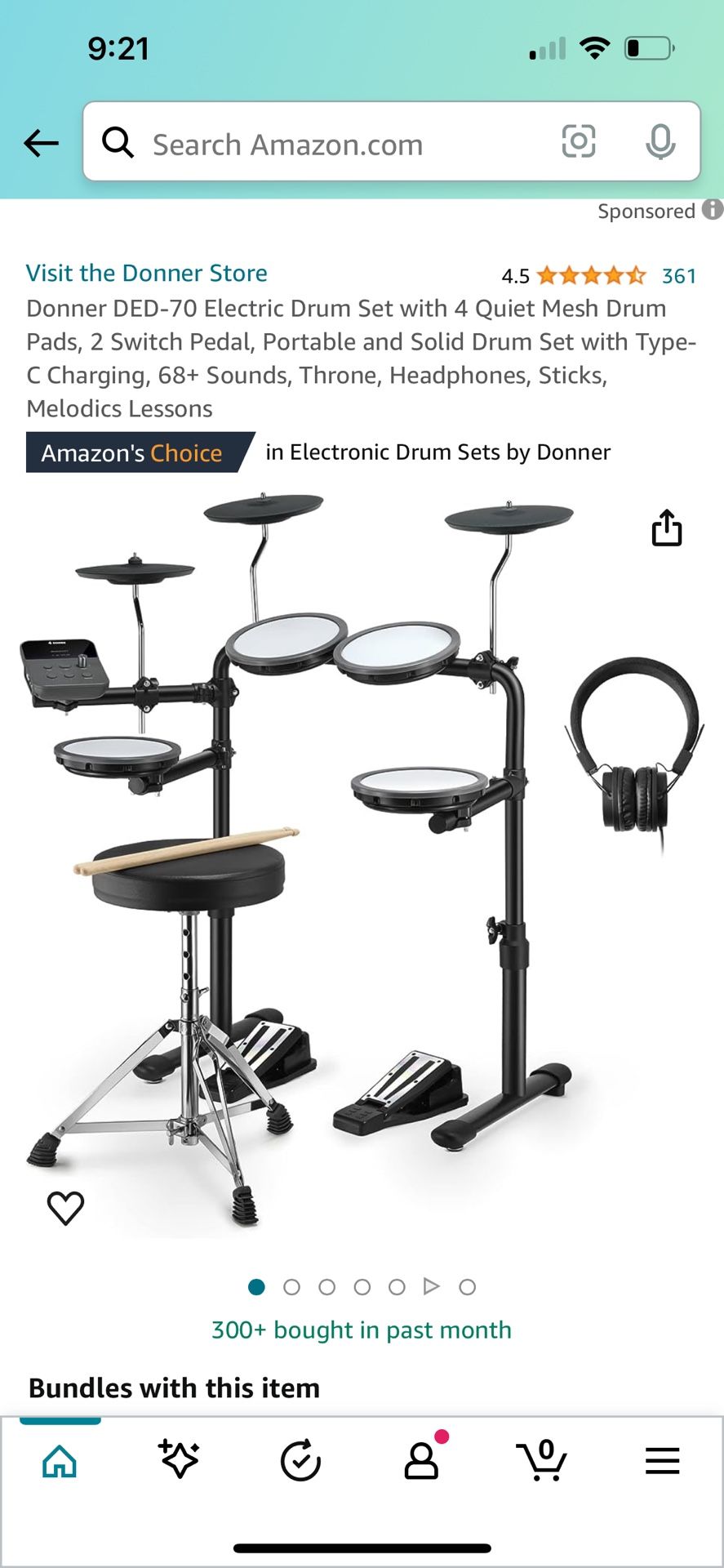 Silent Drum Set