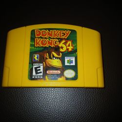 Donkey Kong N64$30firm