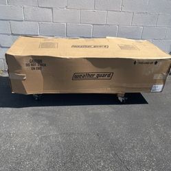 72 In Diamond Plate aluminum Truck Tool Box 