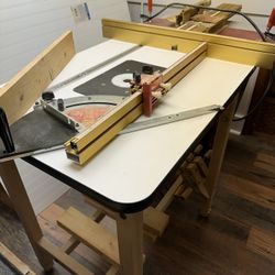Router Table, Bits and Templates