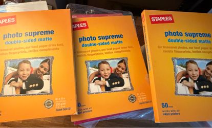 Box full of 100’S NEW PAPER AND PROJECTS PLUS ALL FOR $10
