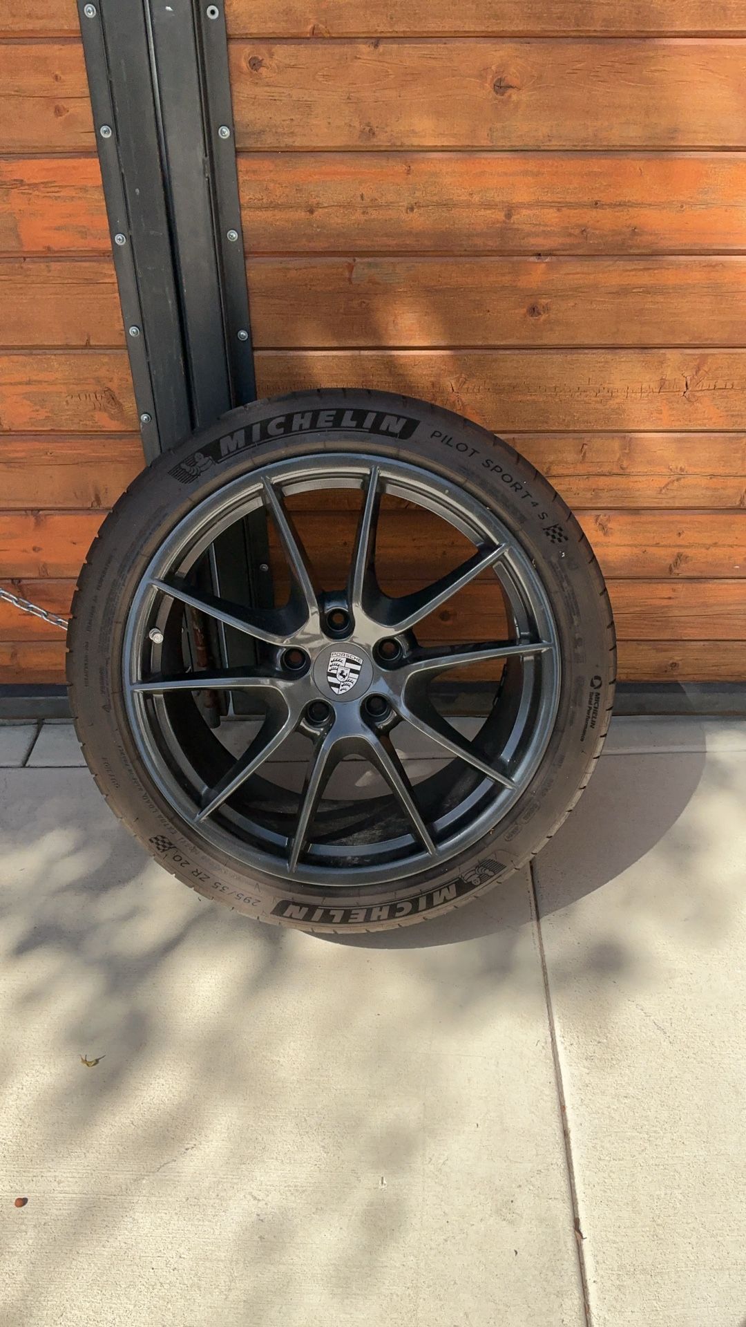 Porsche 991 Carrera S 20” OEM BBS w/Michelin Pilot Sport 4S TPMS Included