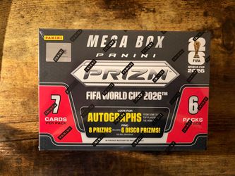 World Cup Panini Prizm Mega Box Red Target edition
