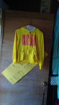 $7, Roccawear Girl Zip Up Front Hoodie.