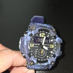 Activa X Invicta BlackOps Digital Men's Watch - 56mm Blue