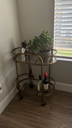 Gold Bar Cart