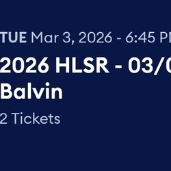 JBalvin RODEO MARCH 3rd