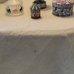 Carousel Horse Tin And Dish
