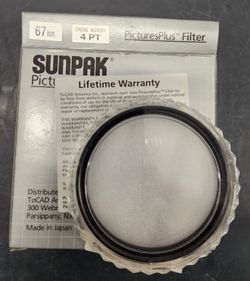 Sunpak 64mm Cross Screen 4 point Filter