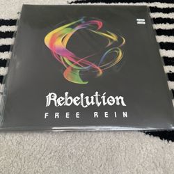 Free Rein Rebelution Vinyl Black (might Be Silver)  Sealed 