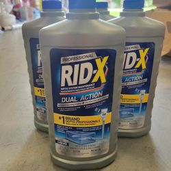 Rid-x Septic System Maintenance 