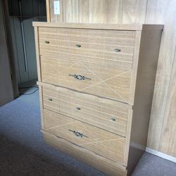 Two Dresser Set, Mounted Mirror Included