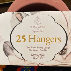 25 hangers Salmón