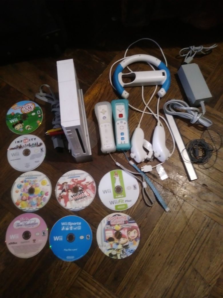 Infinity & wii games system combo