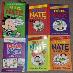 Big Nate Complete Series 1-8 Paperback Except 1-3 Are Hardcover 
