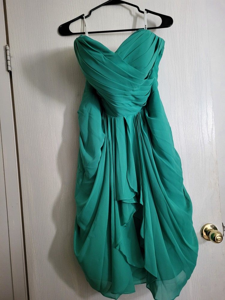 Size 14 Strapless Bridesmaid Dress