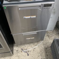 Fisher & Paykal Double Drawer Dishwasher In Stainless Steel New Open Box