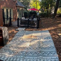 Outdoor Deck Rug (9x12 ft)