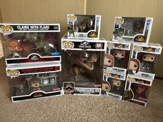 Jurassic Park/world Funko Pop Lot