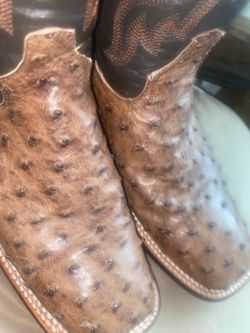 Botas de avestruz original