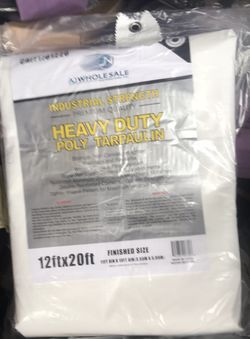 12X20 heavy duty tarp