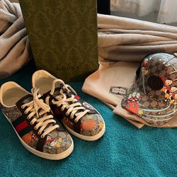 Gucci Disney Sneakers and Hat Men’s 