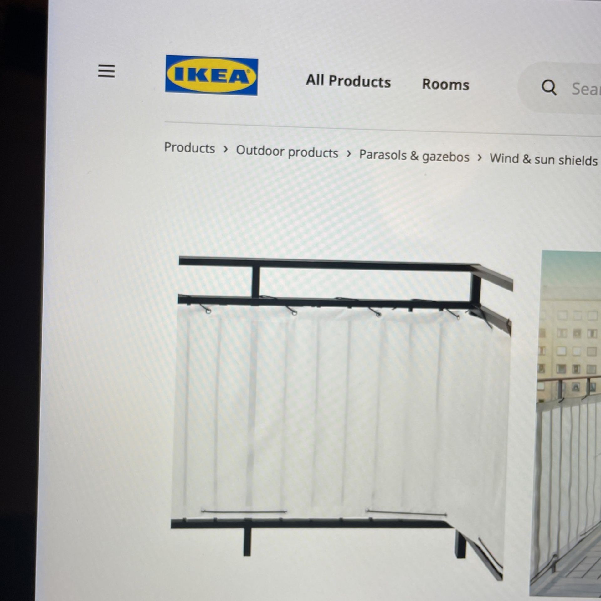 Ikea Yard Privacy Screen