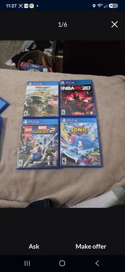 Play station 4 games