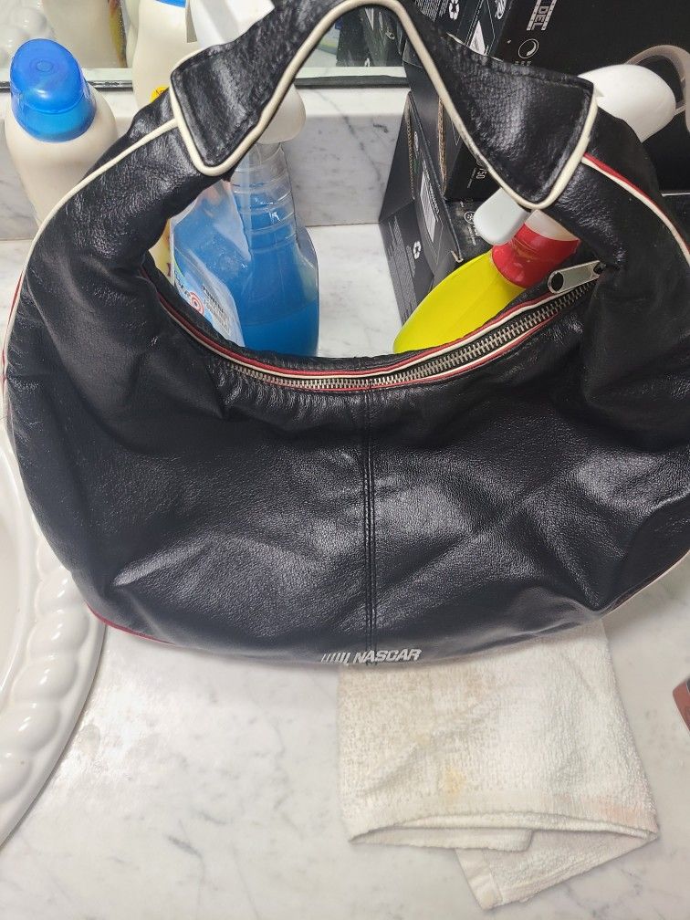 Leather Dale Earnhardt Purse