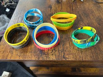 Random Silicone Wristband Lot