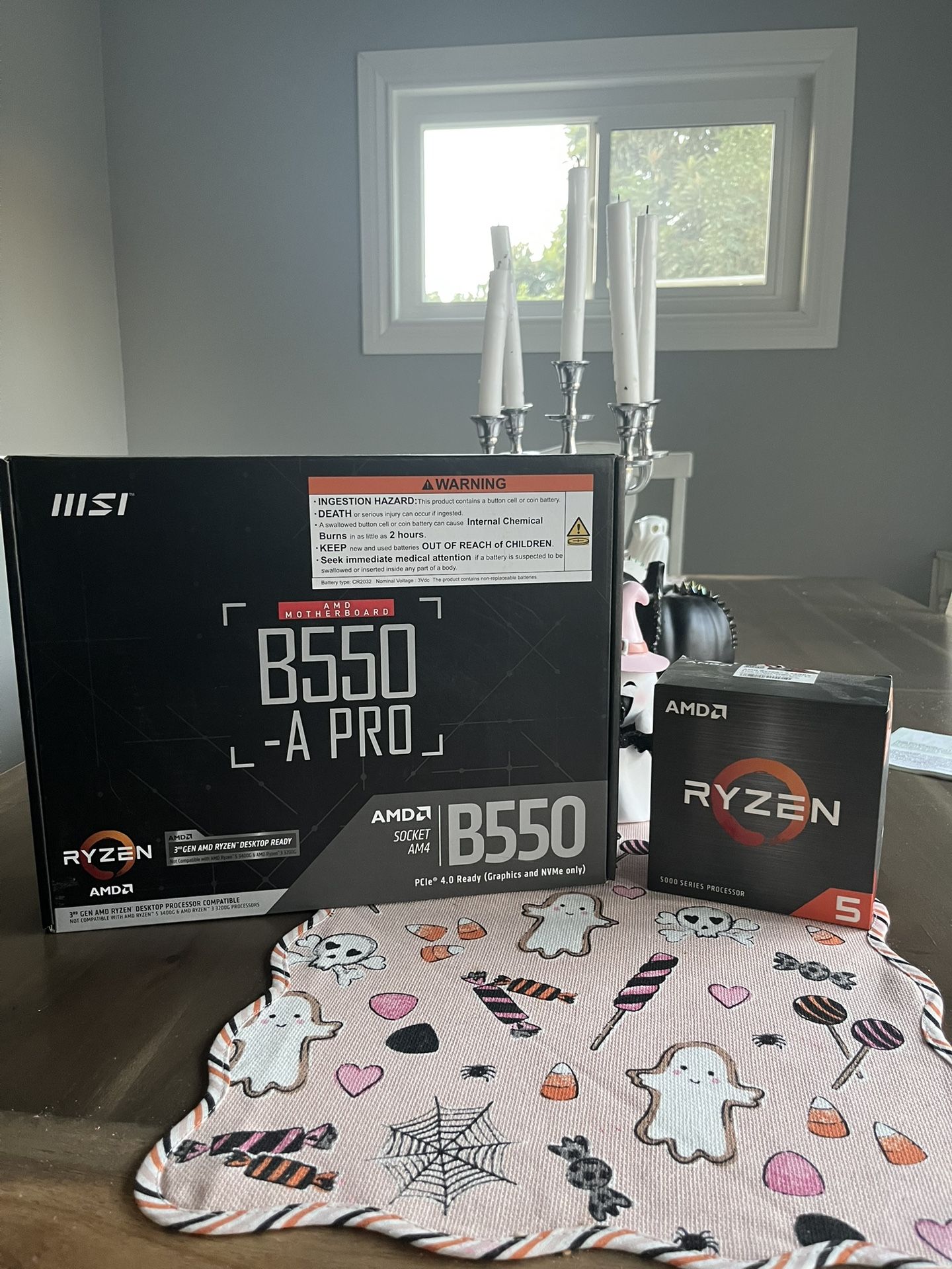 AMD Ryzen 5 5600X + MSI AMD Motherboard B550-A Pro