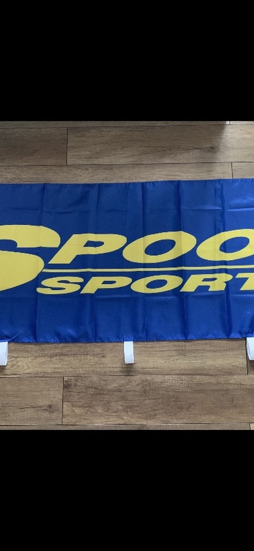 JDM Spoon Sports Nobori Flag - EK9 DC2 EG6 EF8 EF9