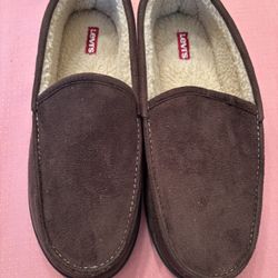 Levi’s Brown Slippers, Brand New, Size 13